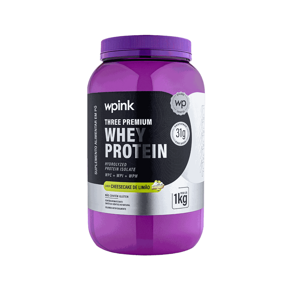 Whey protein cheesecake de limão 3W - (1kg)