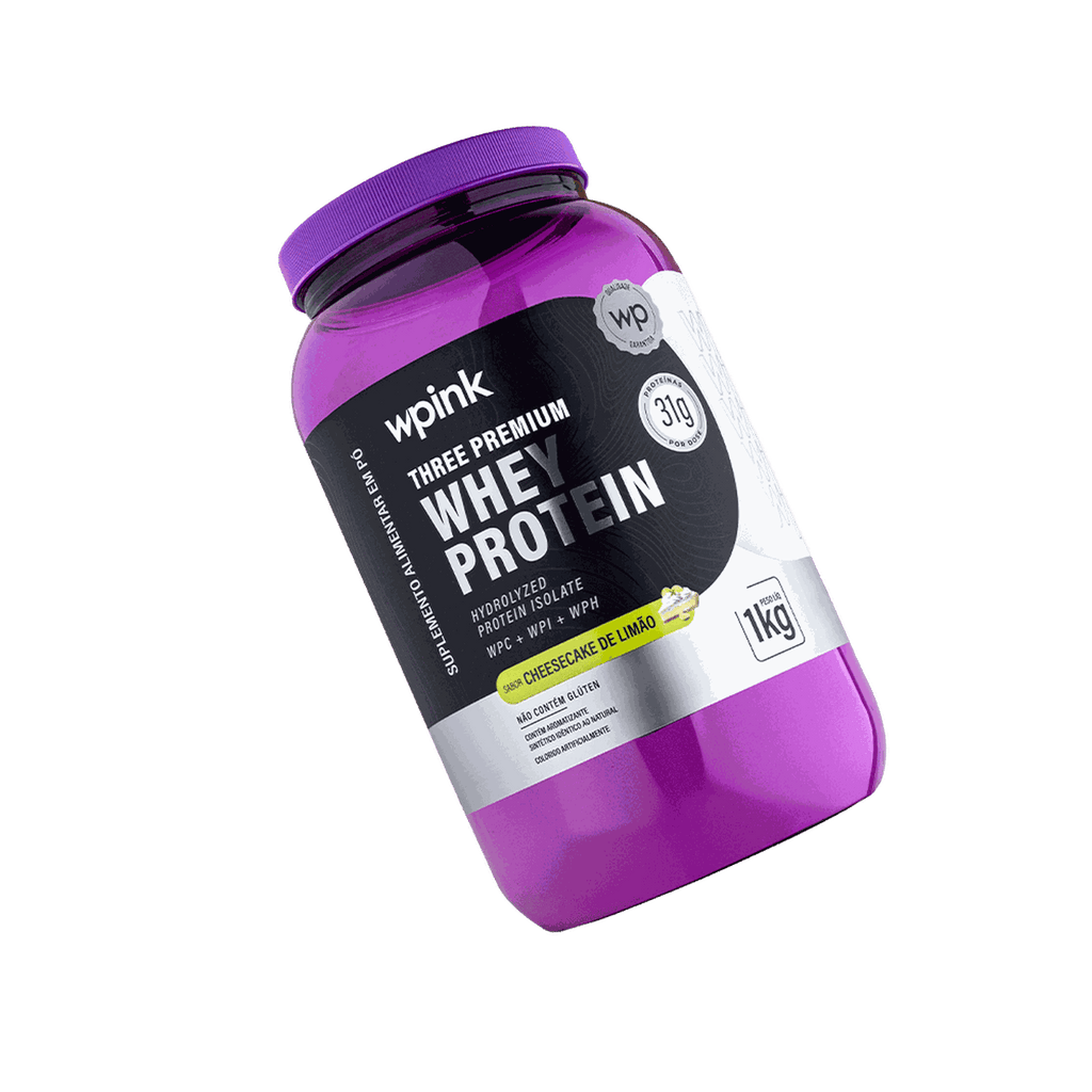 Whey protein cheesecake de limão 3W - (1kg)