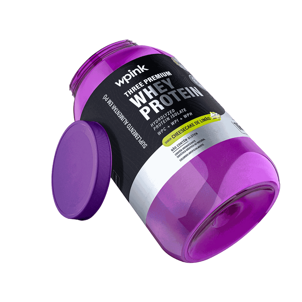 Whey protein cheesecake de limão 3W - (1kg)