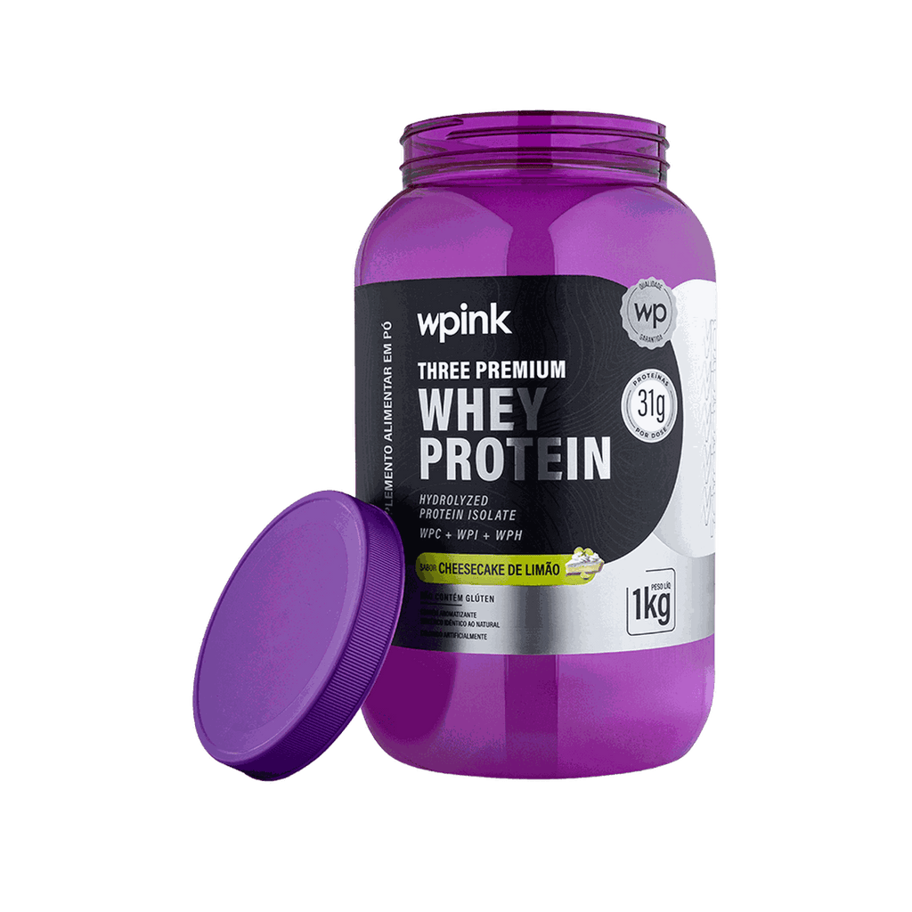 Whey protein cheesecake de limão 3W - (1kg)