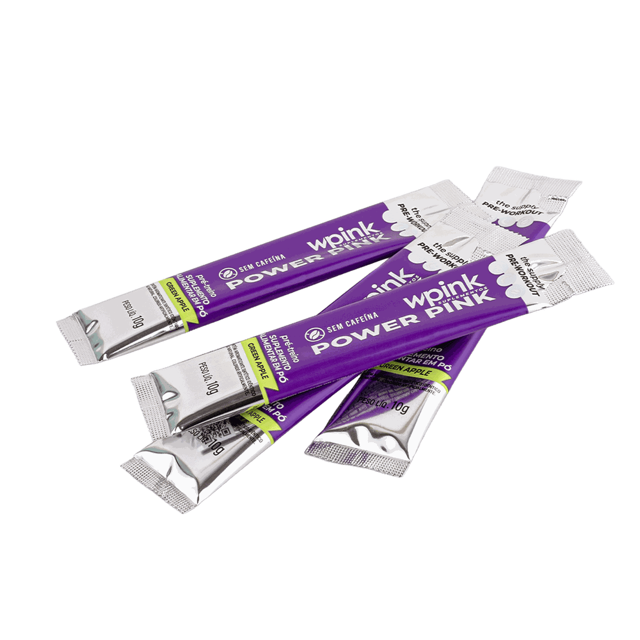 Power pink de maçã verde - pré-treino